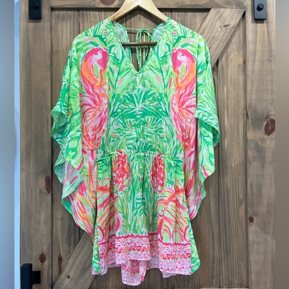Lilly Pulitzer Mai Romper Caftan Small - Picture 4 of 4